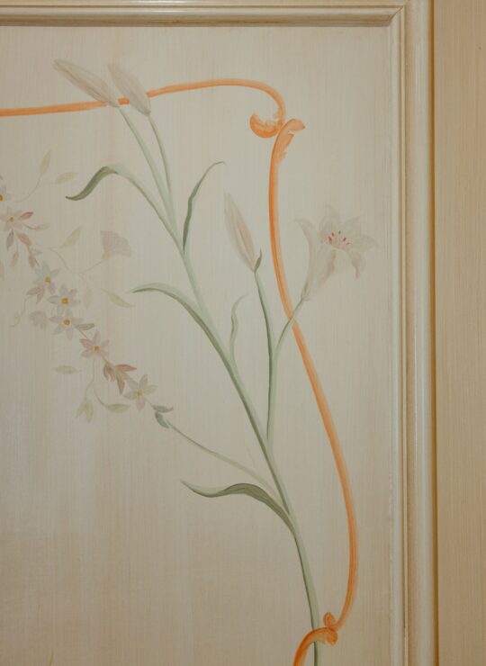 zoom decor floral portrait