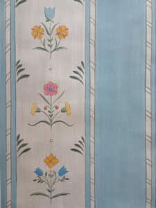 motif mural rayures